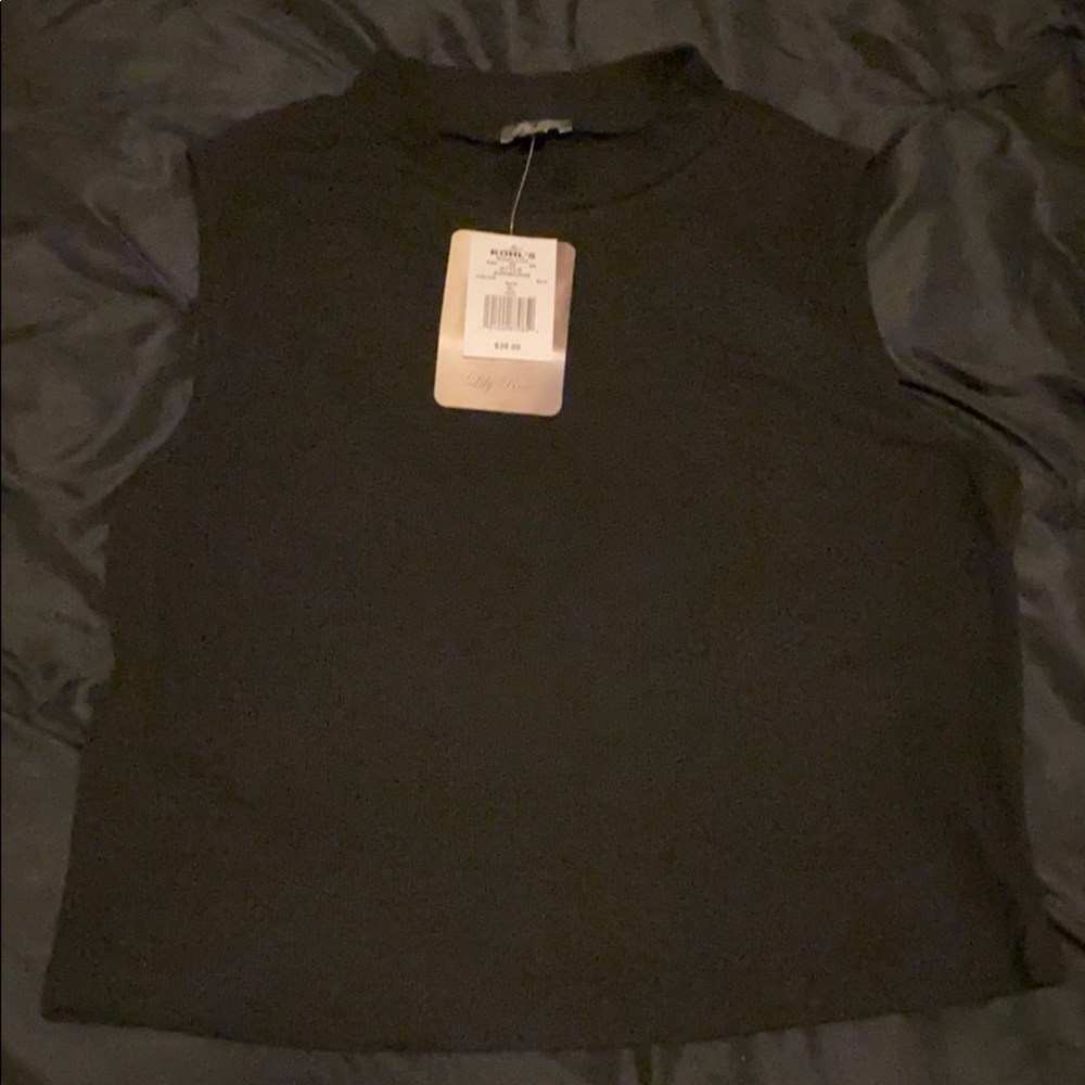 Lily Rose Black Shirt